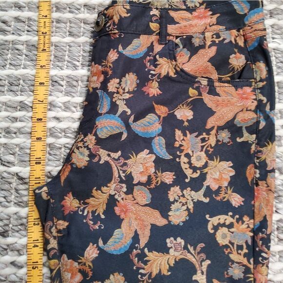 Desigual Exotic Cropped Jeans Size 46/14 - Picture 12 of 16